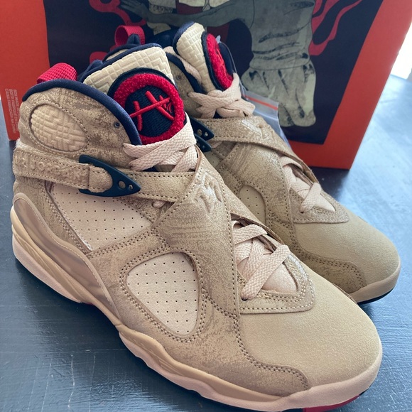 AJ 8 Retro SE x Rui Hachimura DO2496 700 M Sz 7.5 B Grade Perfect Condo 😮‍💨🔥 - Picture 2 of 14
